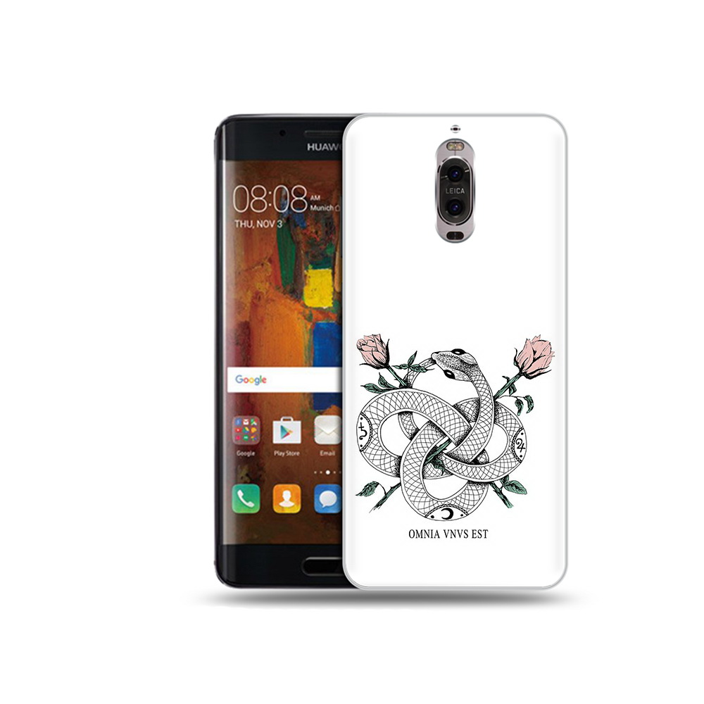 Чехол MyPads Tocco для Huawei Mate 9 Pro нарисованная змея абстракция (PT50613.55.502)