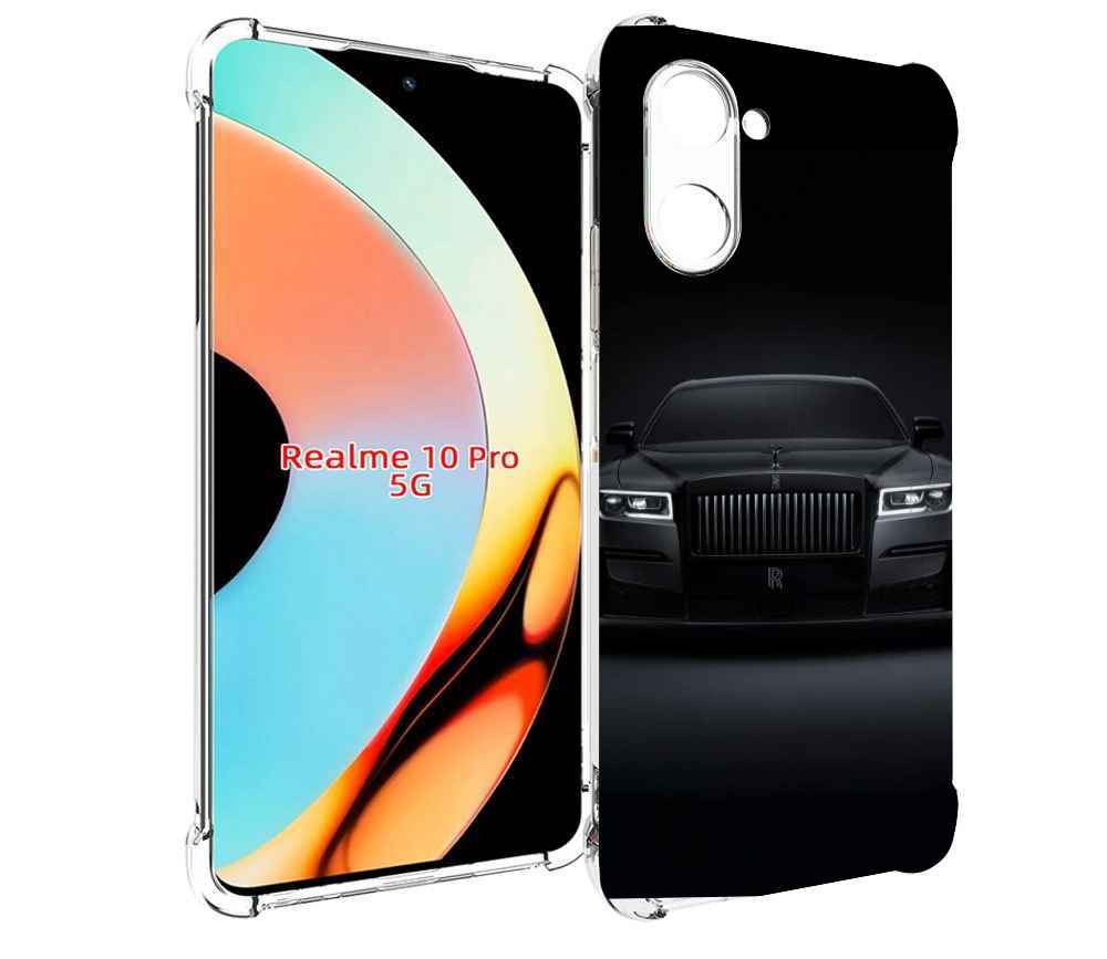 Чехол бампер MyPads Rolls Royce ролс рои?с 2 для Realme 10 Pro п...