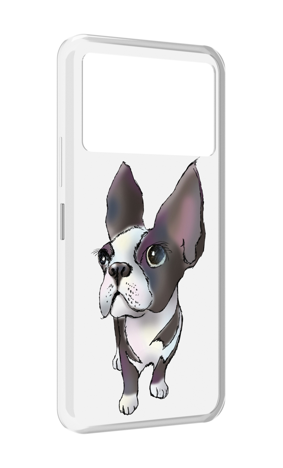 

Чехол MyPads Бульдожка для Infinix NOTE 12 VIP (X672), Прозрачный, Tocco