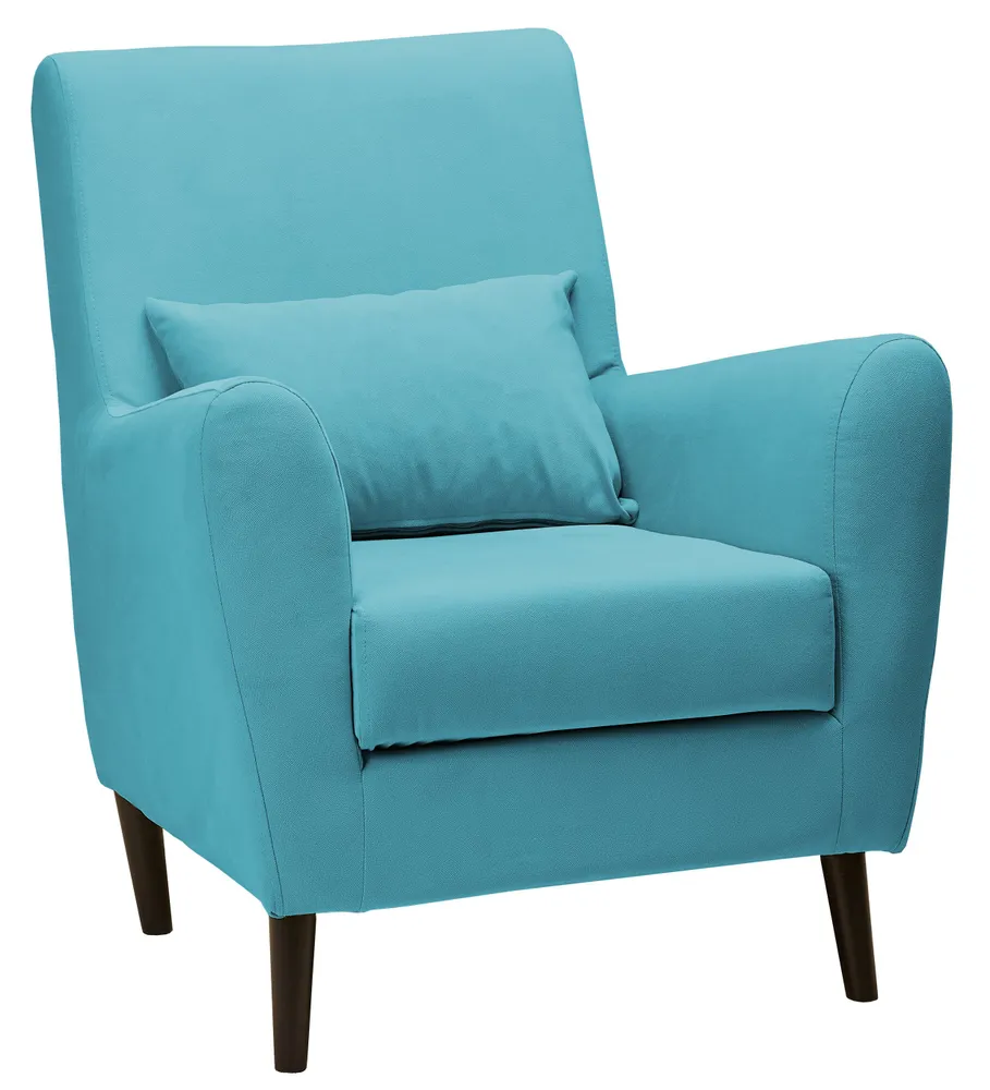 

Кресло в гостиную мягкое для дома отдыха дачи и офиса Либерти велюр Velvet Light Blue 02, Либерти Velvet