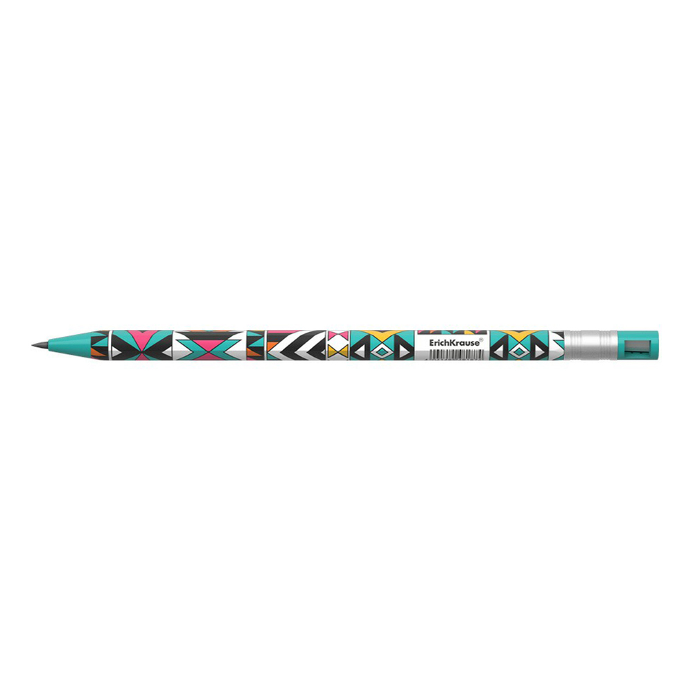 

Карандаш механический чернографитный ErichKrause Color Touch Ornament НВ с точилкой, Зеленый