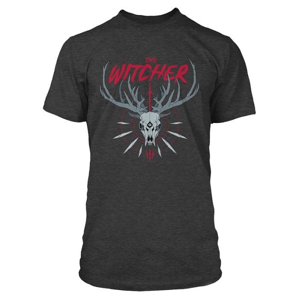 фото Футболка the witcher 3 trophy hunter premium charcoal heather s