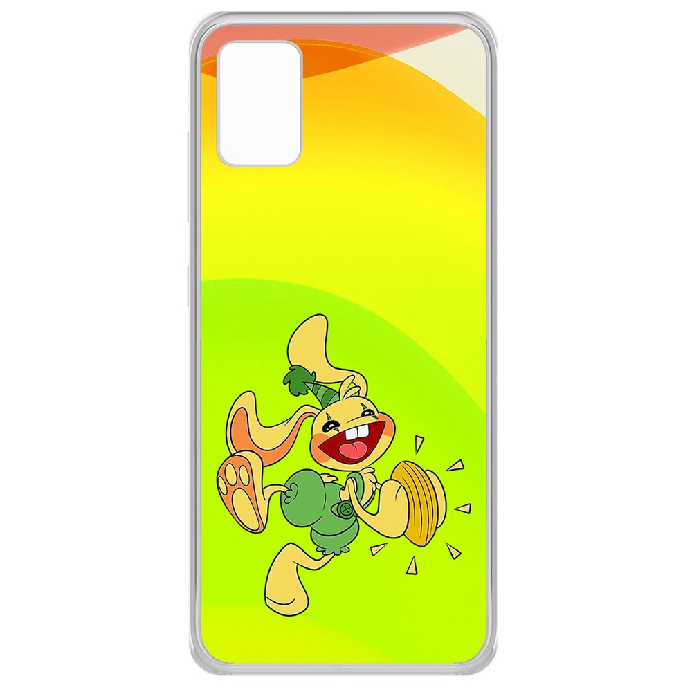 фото Чехол-накладка krutoff clear case хаги ваги - крольчонок бонзо для samsung galaxy a51