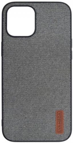 фото Чехол lyambda regul для iphone 12 pro max grey (la06-1267-gr)