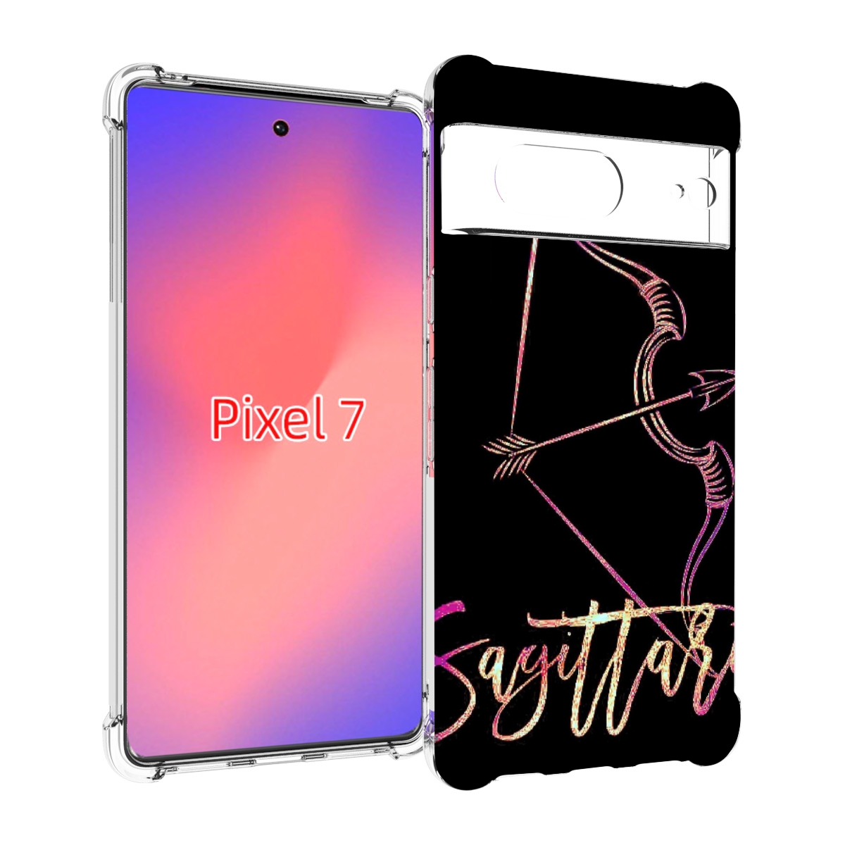 

Чехол Mypads Знак Зодиака Стрелец 3 Для Google Pixel 7, Прозрачный, Tocco