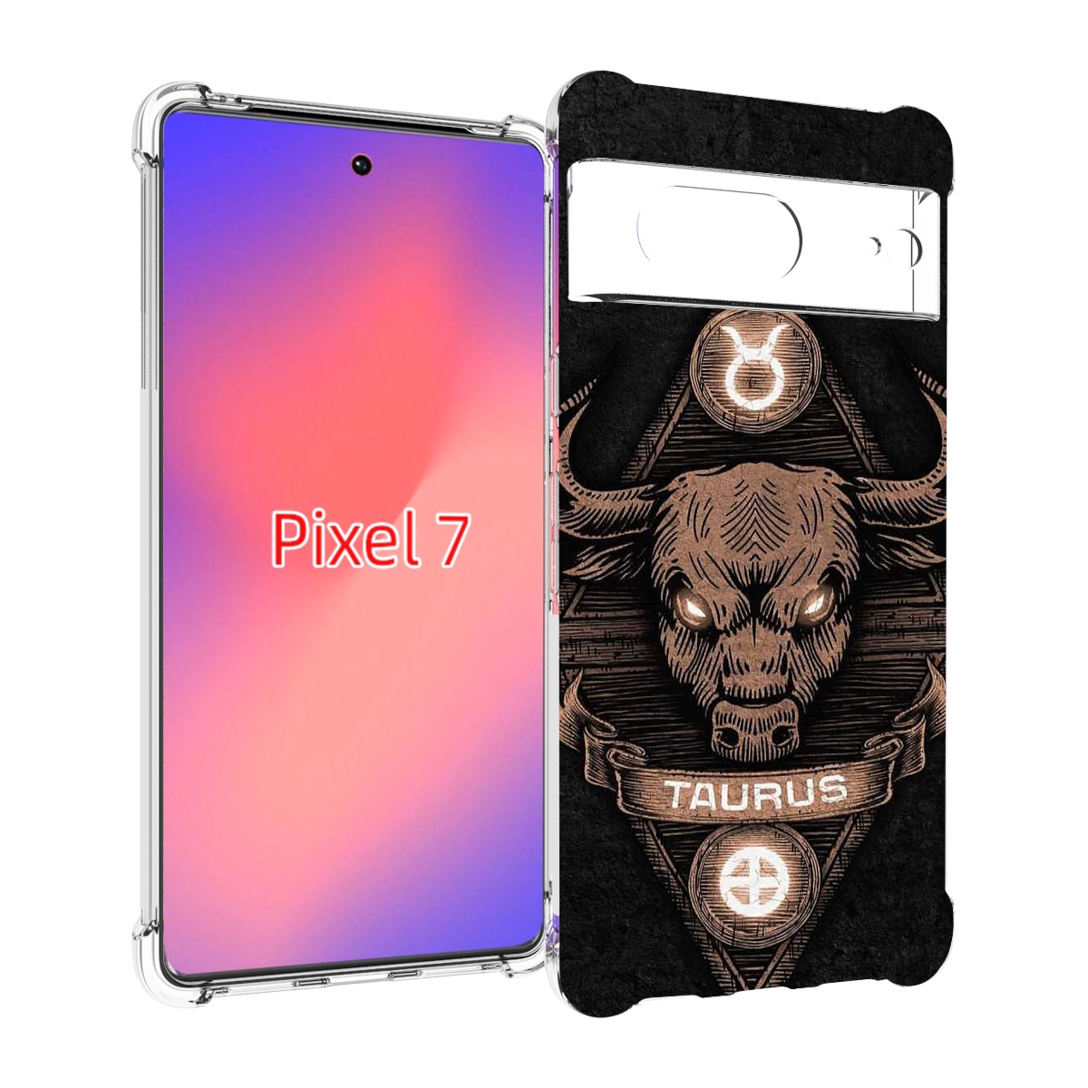 

Чехол Mypads Знак Зодиака Телец 2 Для Google Pixel 7, Прозрачный, Tocco