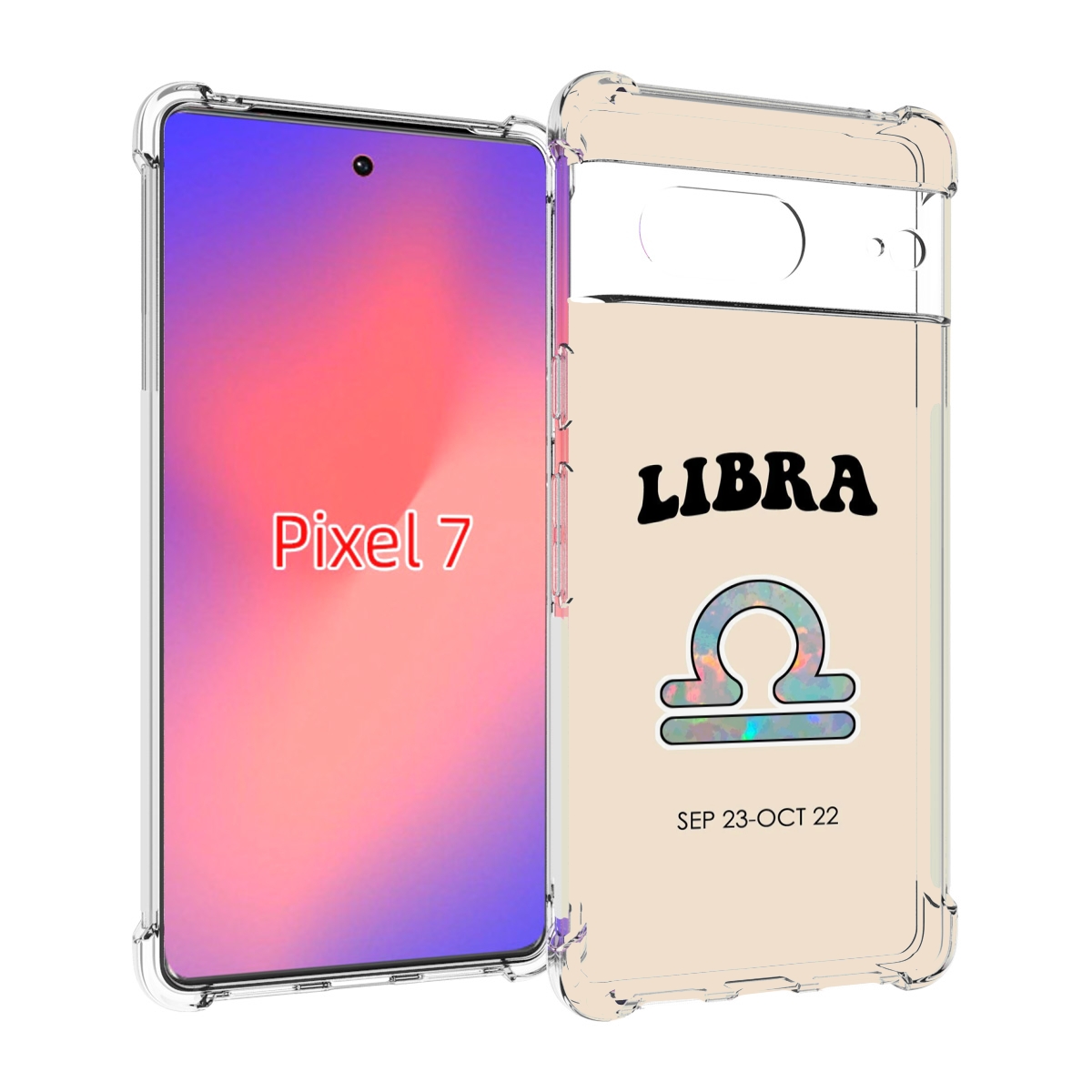

Чехол Mypads Знак-Зодиака-Весы-6 Для Google Pixel 7, Прозрачный, Tocco