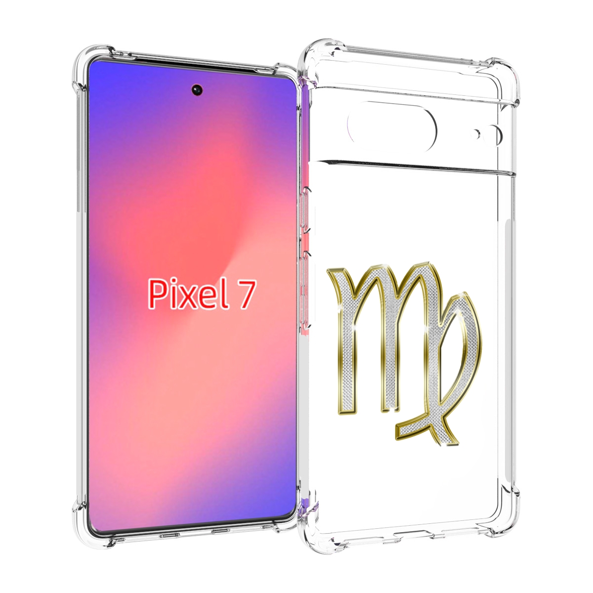 

Чехол Mypads Знак-Зодиака-Дева-6 Для Google Pixel 7, Прозрачный, Tocco