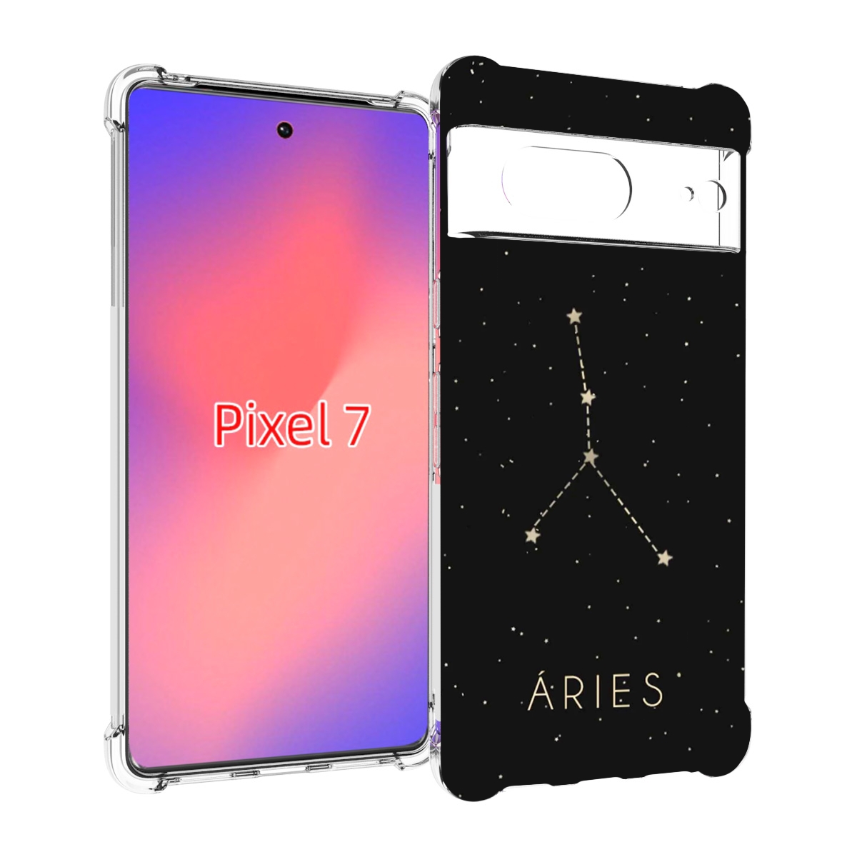 

Чехол Mypads Знак-Зодиака-Овен-3 Для Google Pixel 7, Прозрачный, Tocco