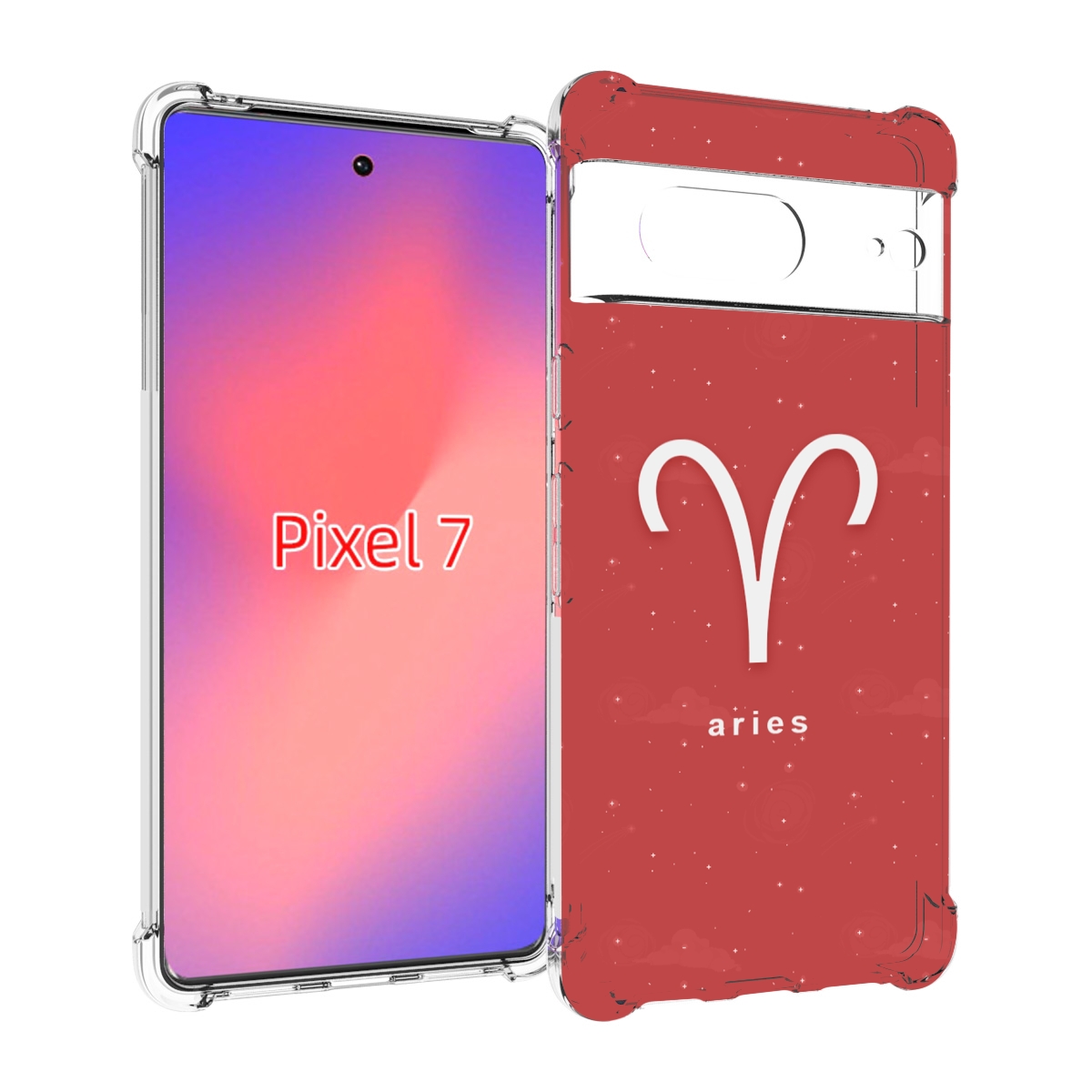 

Чехол Mypads Знак-Зодиака-Овен-5 Для Google Pixel 7, Прозрачный, Tocco