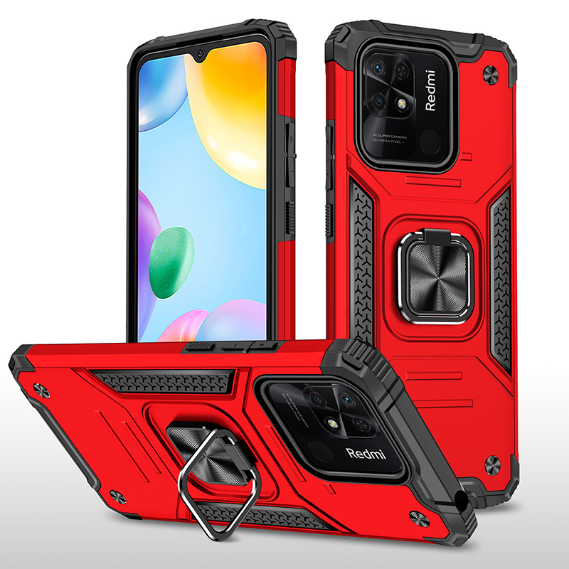 

Противоударный чехол Legion Case для Xiaomi Redmi 10C, красный, Legion Case