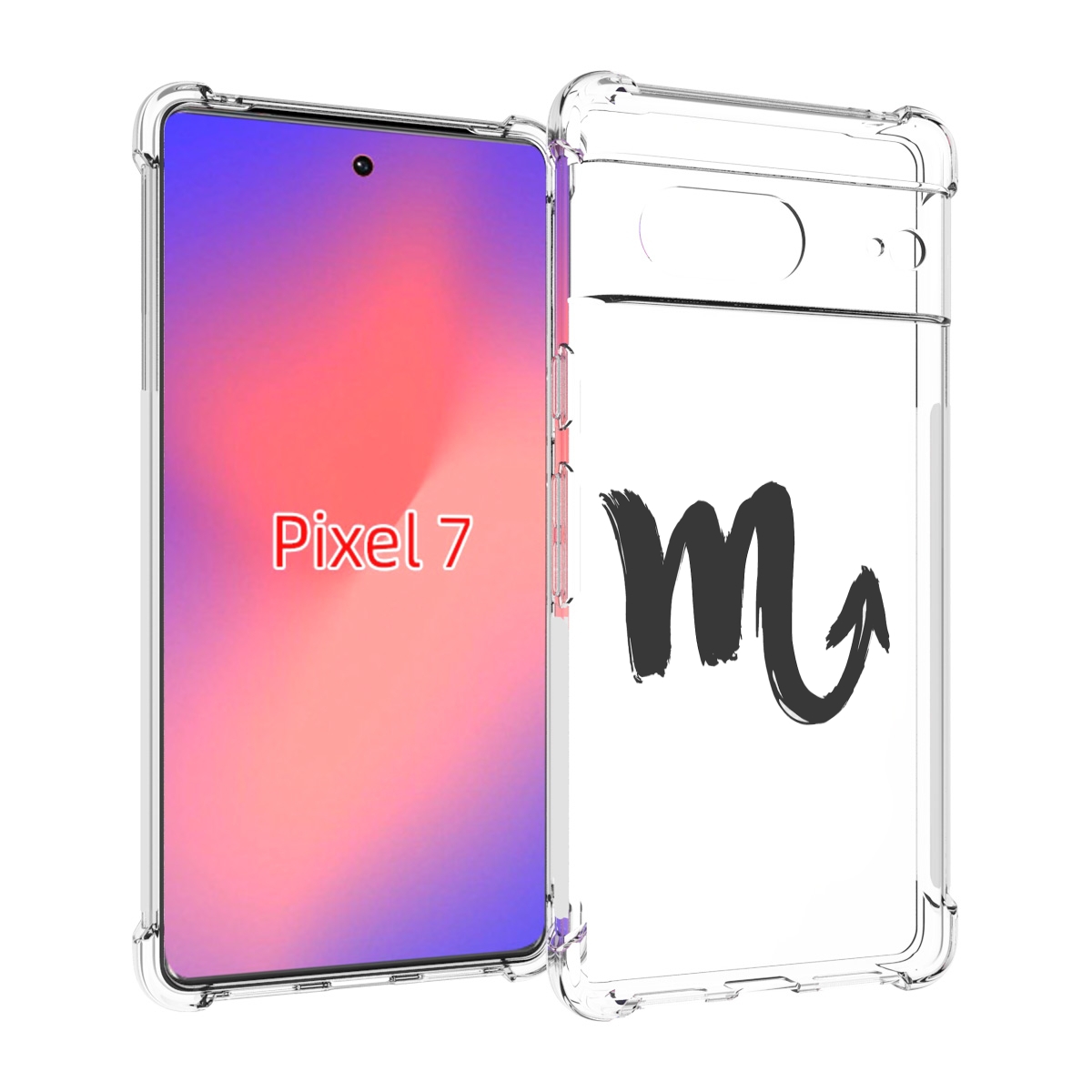 

Чехол Mypads Знак-Зодиака-Скорпион-7 Для Google Pixel 7, Прозрачный, Tocco