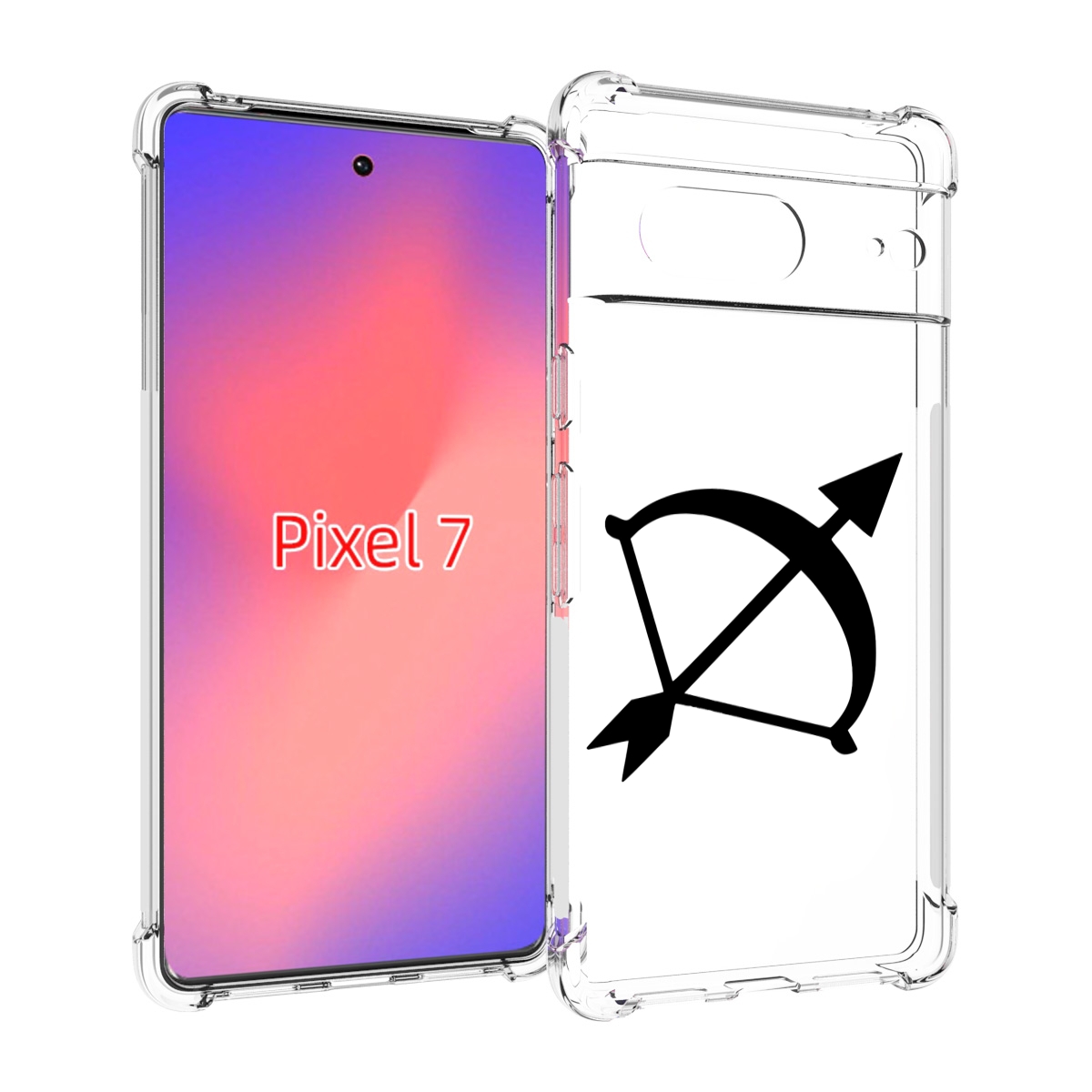 

Чехол Mypads Знак-Зодиака-Стрелец-7 Для Google Pixel 7, Прозрачный, Tocco