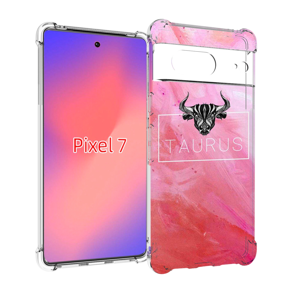 

Чехол Mypads Знак-Зодиака-Телец-3 Для Google Pixel 7, Прозрачный, Tocco