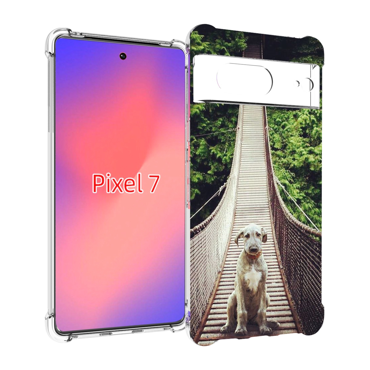 

Чехол Mypads Ирландскии Волкодав Для Google Pixel 7, Прозрачный, Tocco