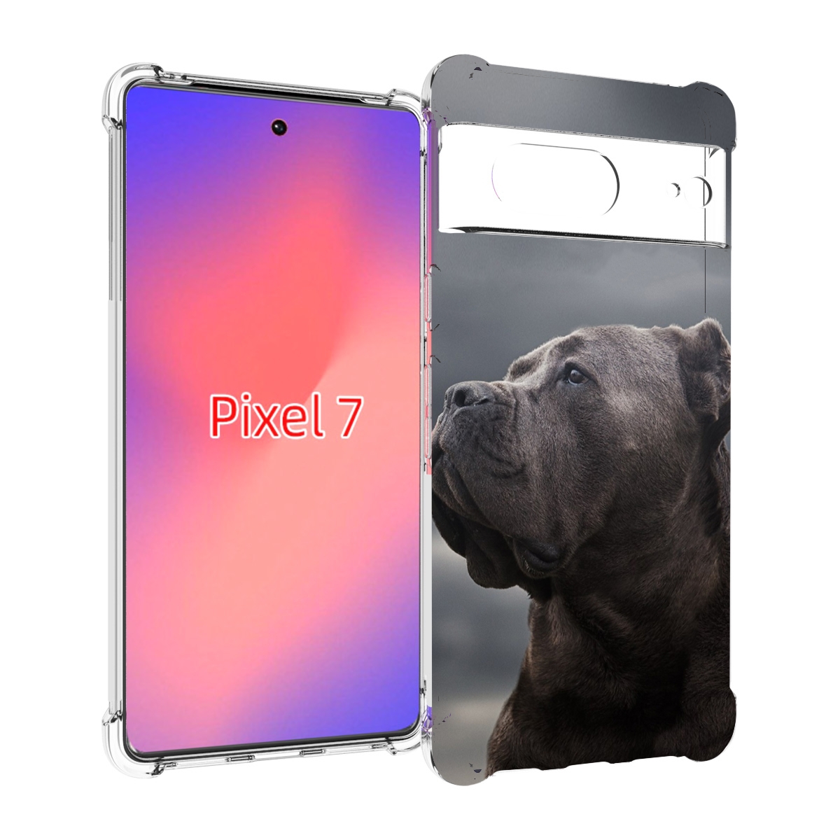 

Чехол Mypads Кане Корсо Для Google Pixel 7, Прозрачный, Tocco