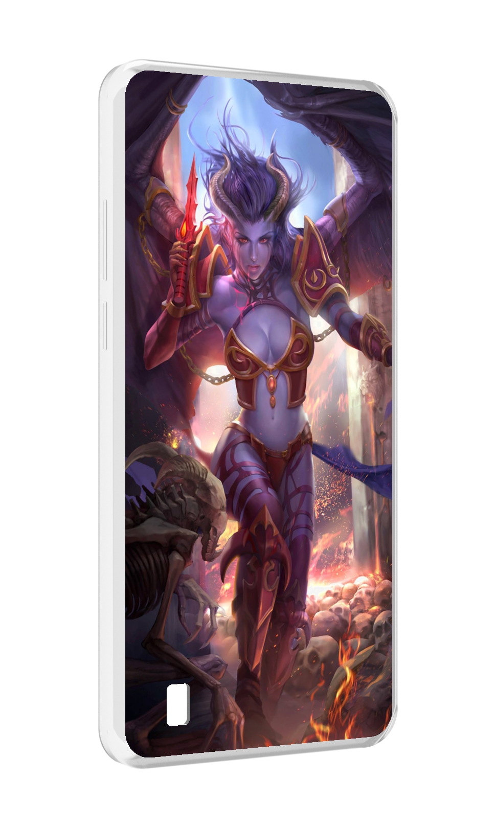 

Чехол MyPads queen of pain dota 2 для Blackview A55, Прозрачный, Tocco