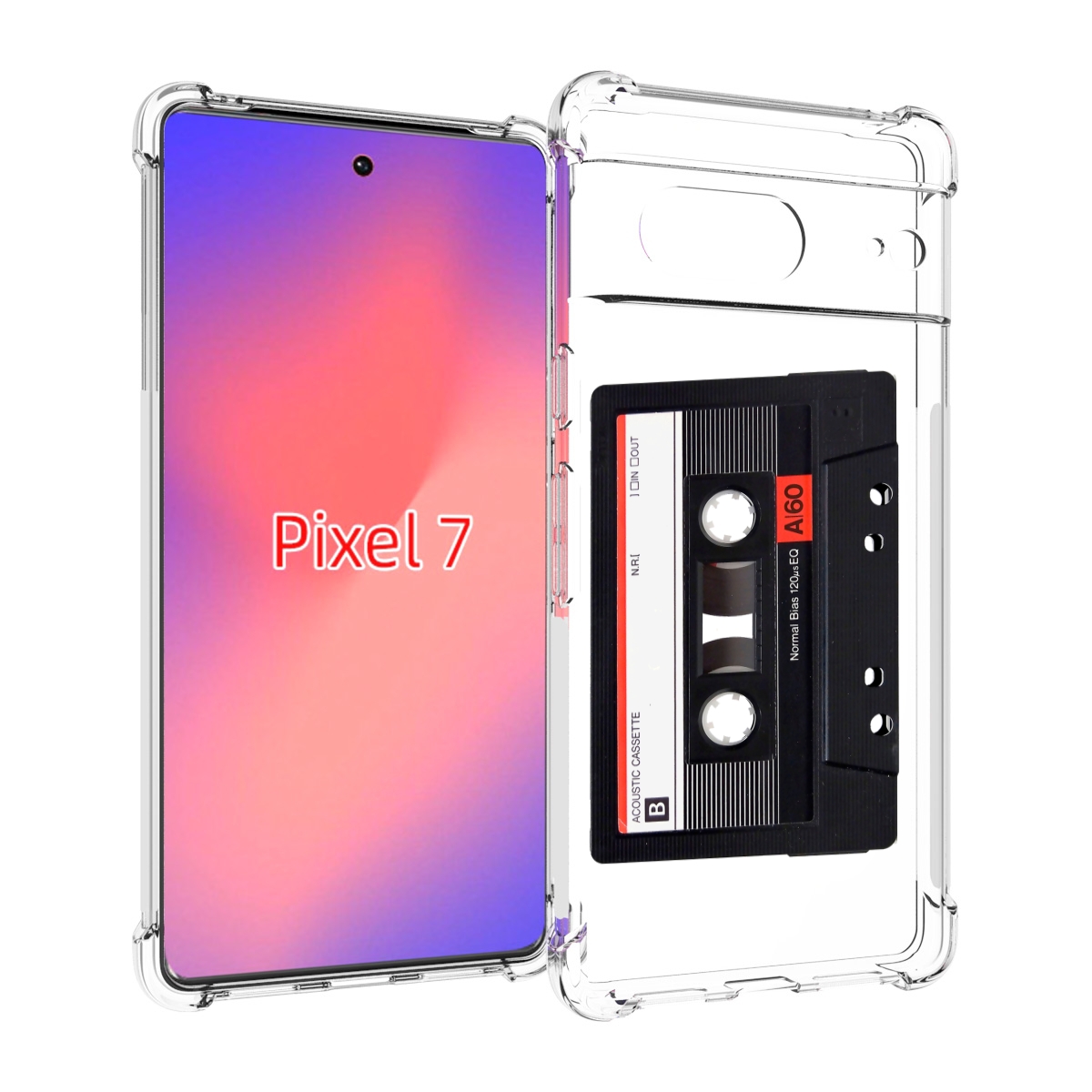 

Чехол Mypads Касета Для Google Pixel 7, Прозрачный, Tocco