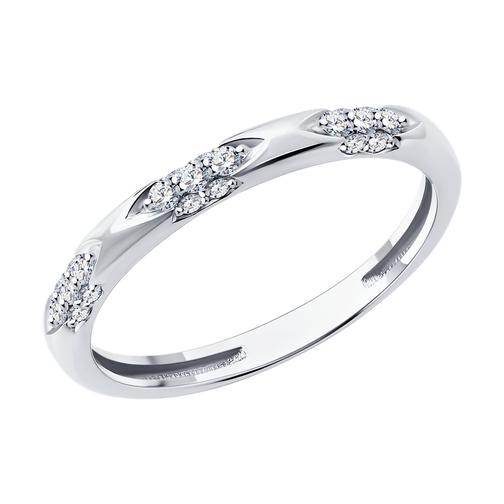 

Кольцо из золота р. 16 Diamant 52-210-02035-1, бриллиант, 52-210-02035-1
