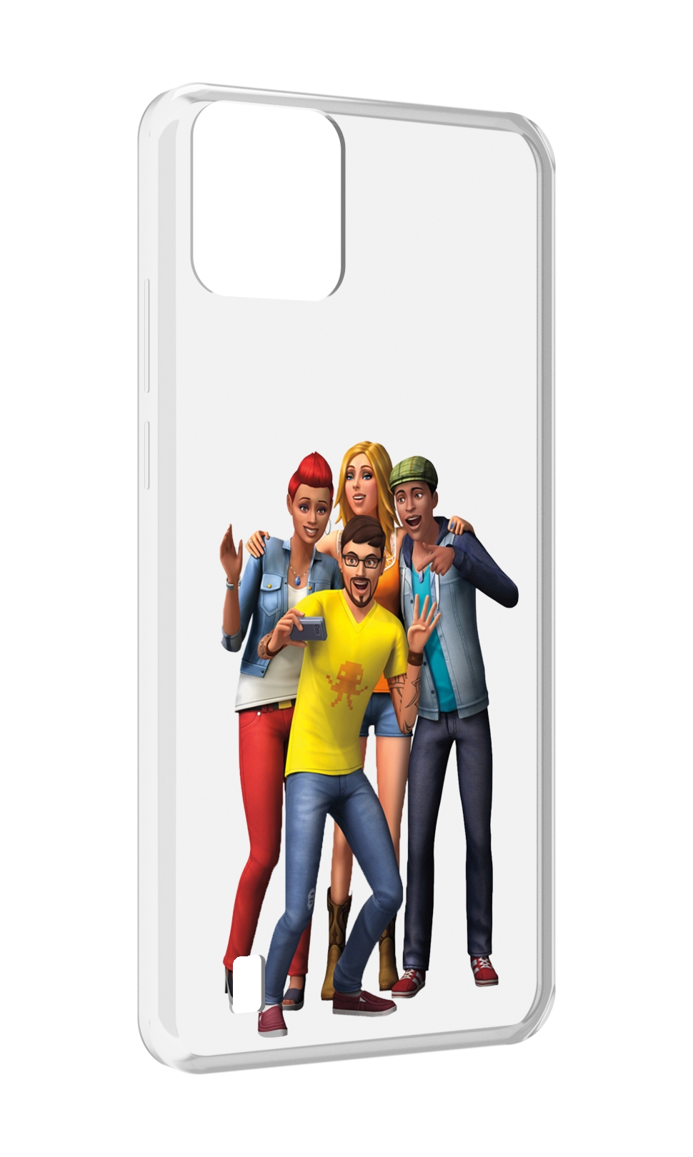 

Чехол MyPads sims для Blackview A55, Прозрачный, Tocco