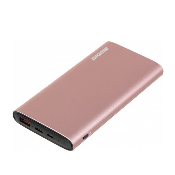 

DGPF10F 10000mAh 3A QC PD 20W 1xUSB розовый