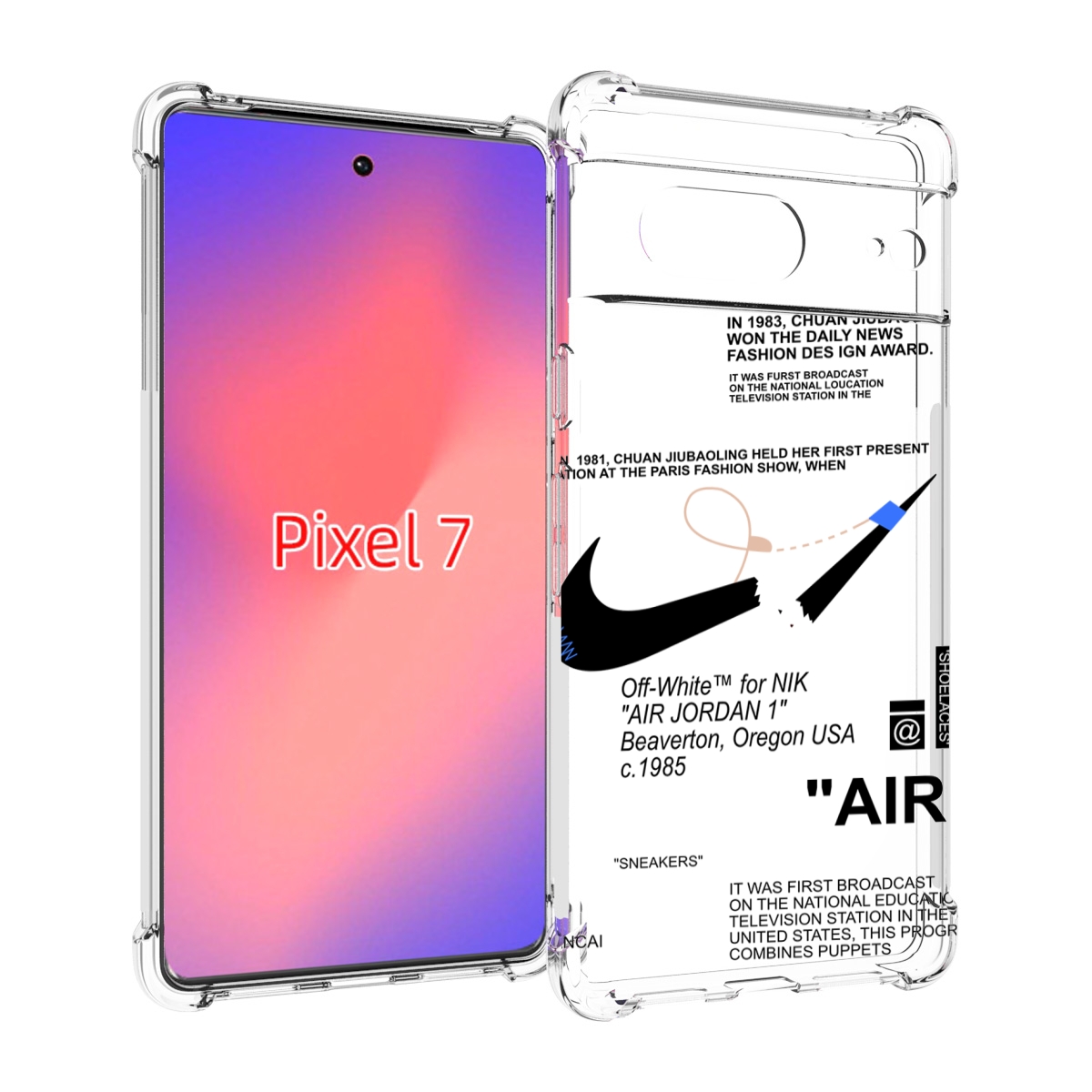 

Чехол Mypads Коллаборация-Найк Для Google Pixel 7, Прозрачный, Tocco