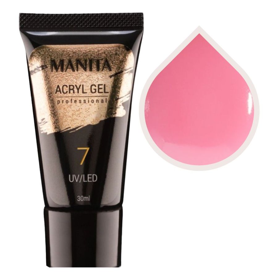 

Акриловый гель Manita Professional для моделирования ногтей №07 30 мл, kr-21795