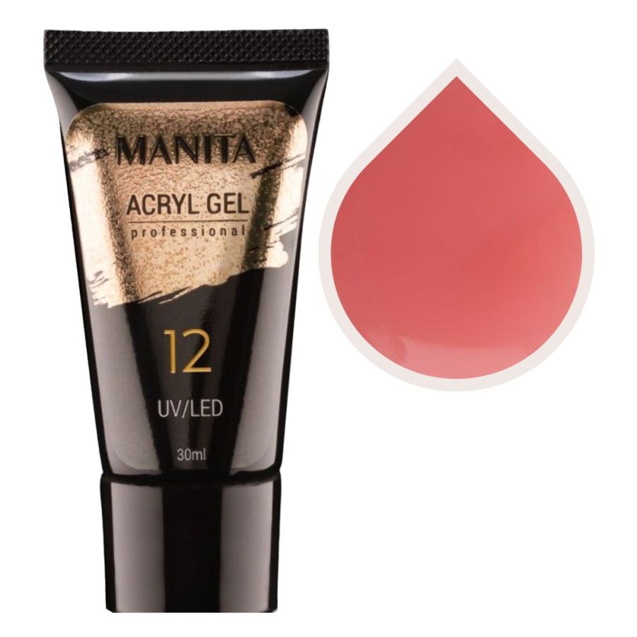 

Акриловый гель Manita Professional для моделирования ногтей №12 30 мл, kr-21805