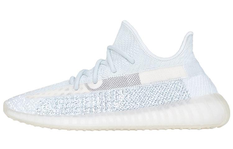 

Кроссовки унисекс Adidas Yeezy Boost 350 V2 Cloud White Reflective белые 45 EU, Белый, Yeezy Boost 350 V2 Cloud White Reflective
