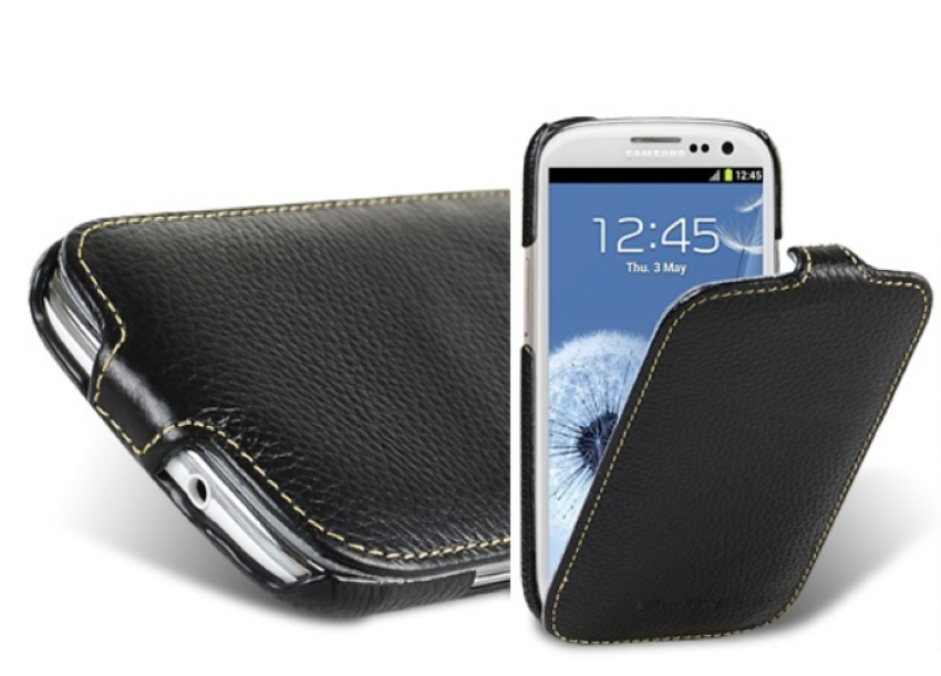 фото Чехол melkco для samsung galaxy s3 i9300 leather case jacka type (black lc) (50729)