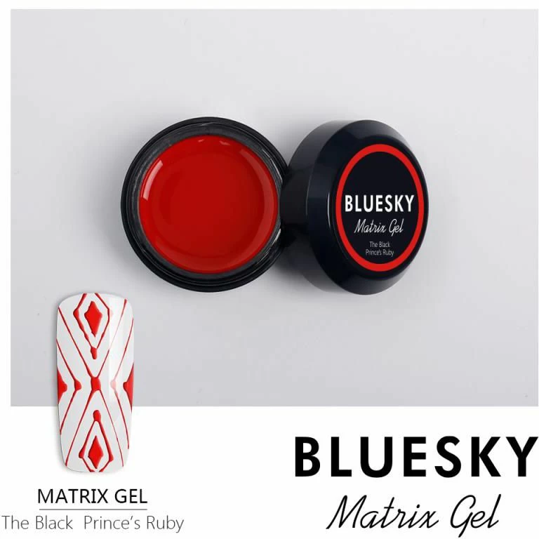 Гель-паутинка для дизайна ногтей Bluesky Matrix Gel 05 красный 7 г