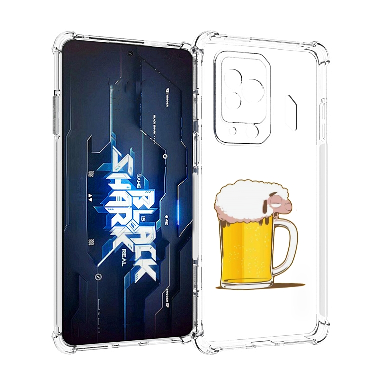 

Чехол MyPads кружка пива для Xiaomi Black Shark 5 Pro, Прозрачный, Tocco
