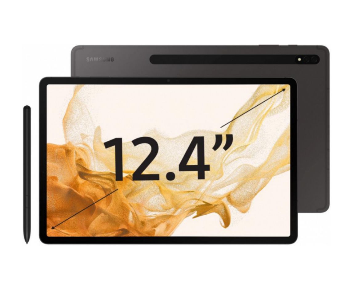 

Планшет Samsung Galaxy Tab S8+ 8/128GB Wi-fi (Graphite), Galaxy Tab S8+
