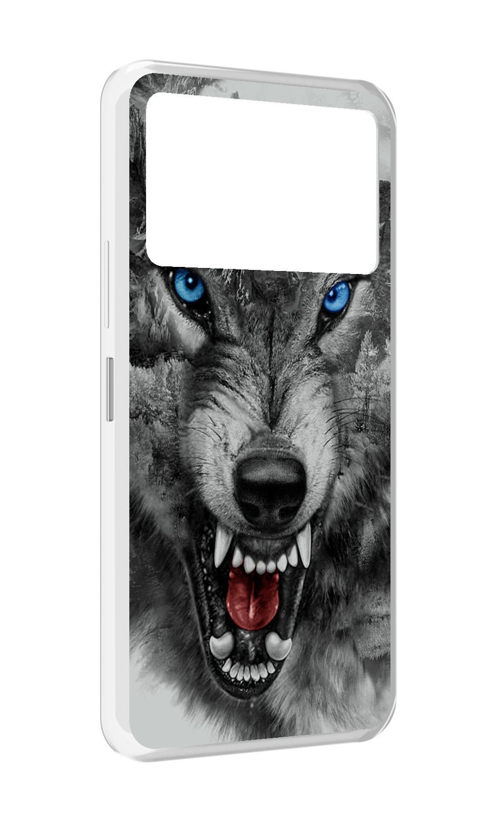

Чехол MyPads Волк-частица мужской для Infinix NOTE 12 VIP (X672), Прозрачный, Tocco