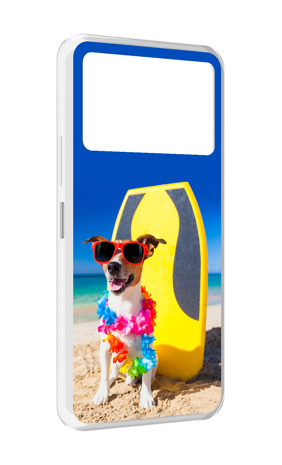 

Чехол MyPads Гавайская-собака для Infinix NOTE 12 VIP (X672), Прозрачный, Tocco