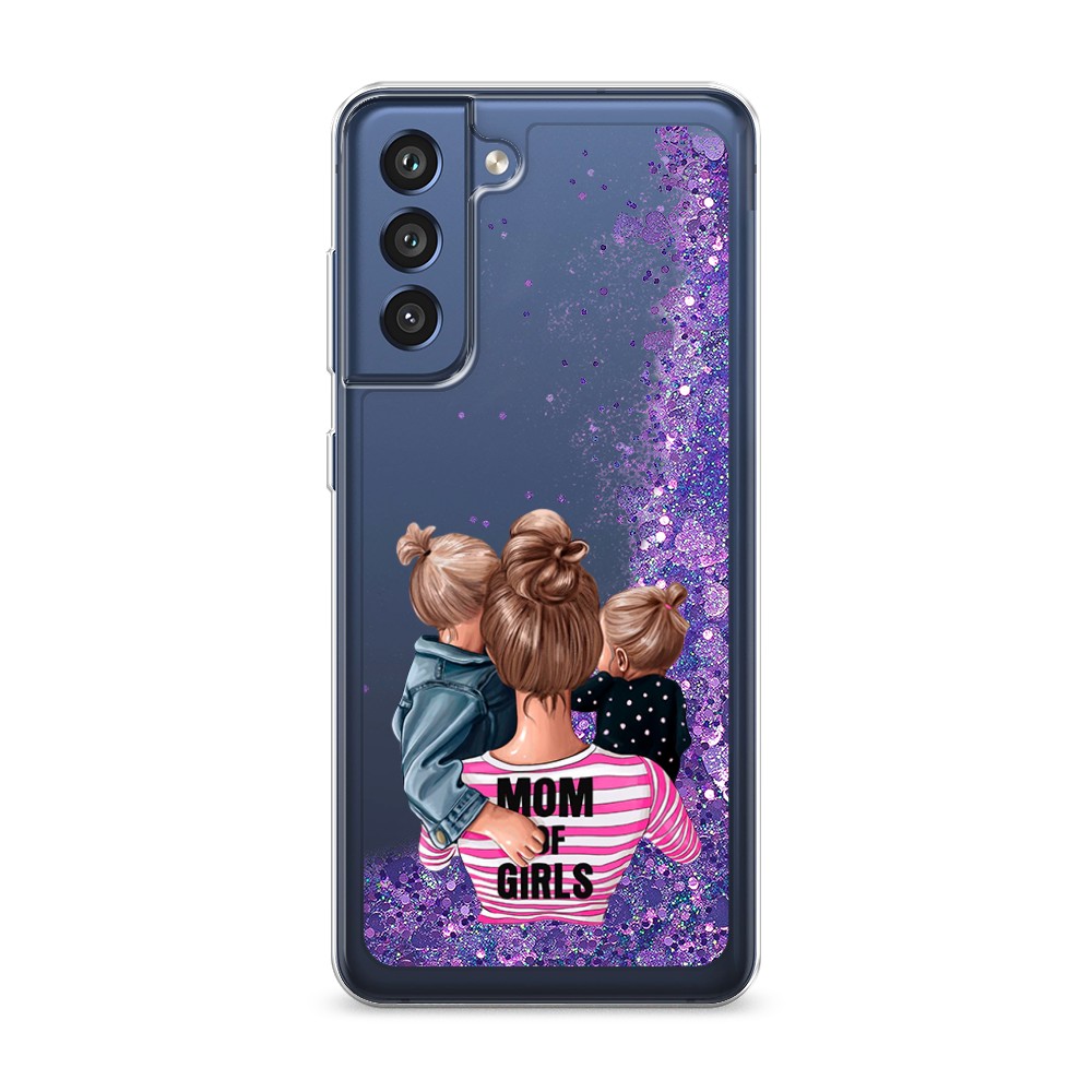 

Чехол Awog на Samsung Galaxy S21 FE / Самсунг S21 FE "Mom of Girls", Разноцветный, 2103092-1