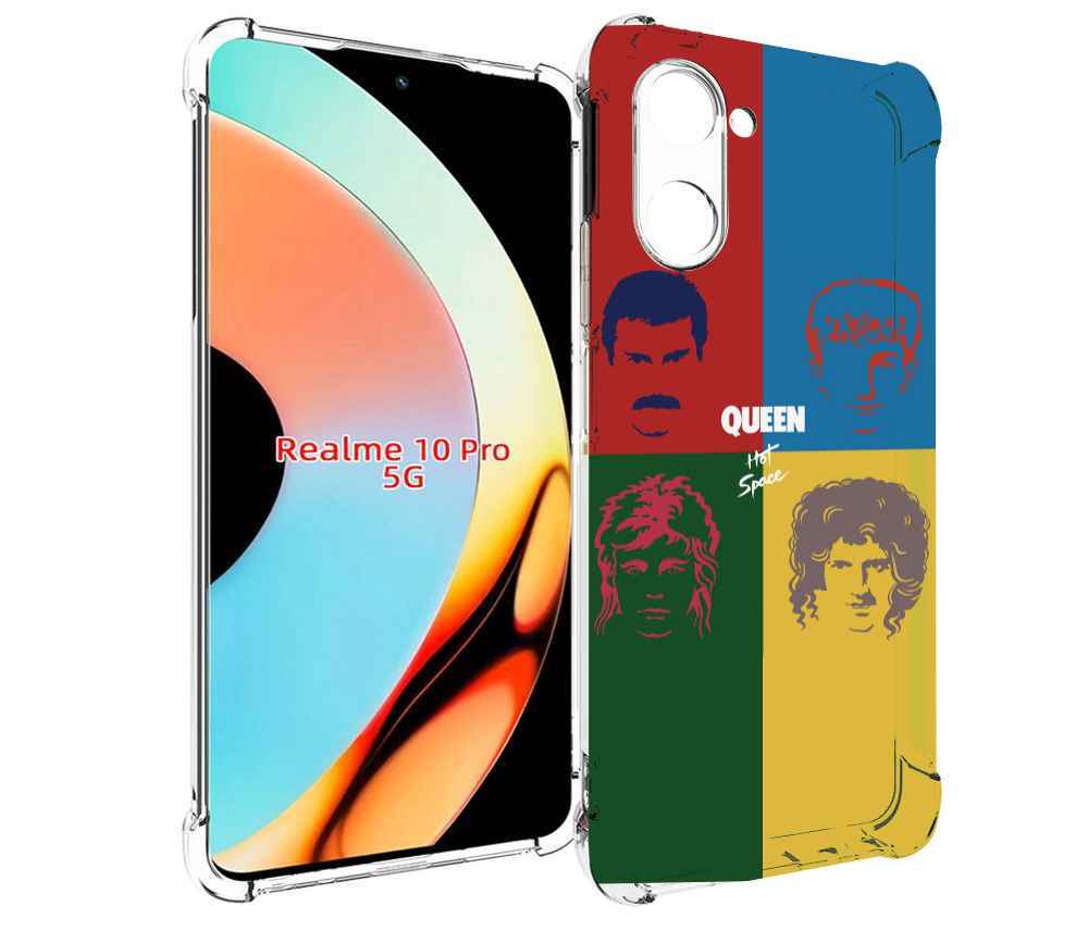 

Чехол бампер MyPads hot space queen альбом для Realme 10 Pro про..., Прозрачный, Tocco