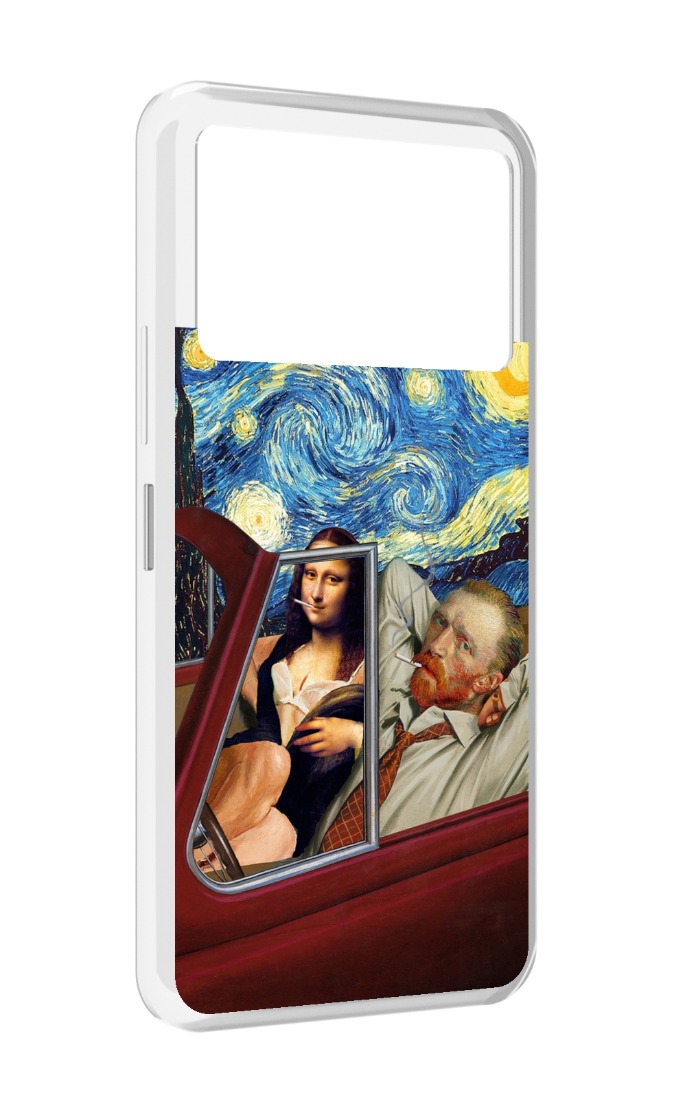 

Чехол MyPads Да-Винчи-в-одном для Infinix NOTE 12 VIP (X672), Прозрачный, Tocco