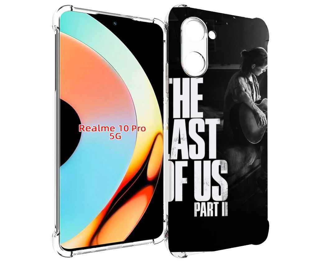 

Чехол бампер MyPads The Last of Us Part II Элли для Realme 10 Pr..., Прозрачный, Tocco