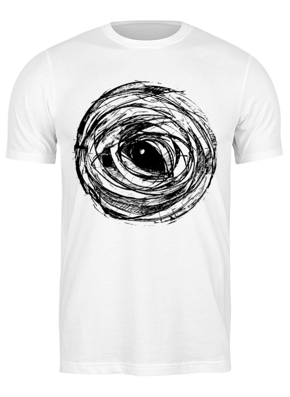 

Футболка мужская Printio eye art белая 3XL, Белый, eye art