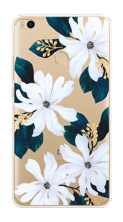 

Чехол на Xiaomi Mi Max 2 "Delilah Flower", Зеленый;белый, 32150-1