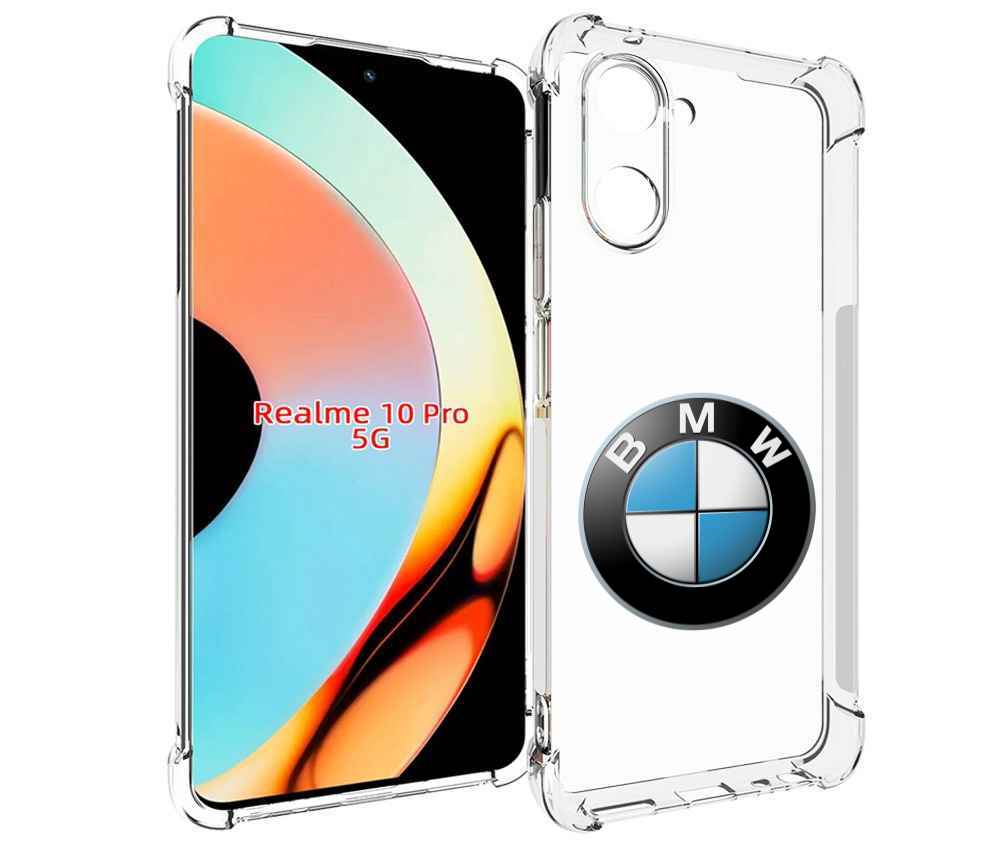 

Чехол бампер MyPads bmw-бмв-7 мужской для Realme 10 Pro противоу..., Прозрачный, Tocco