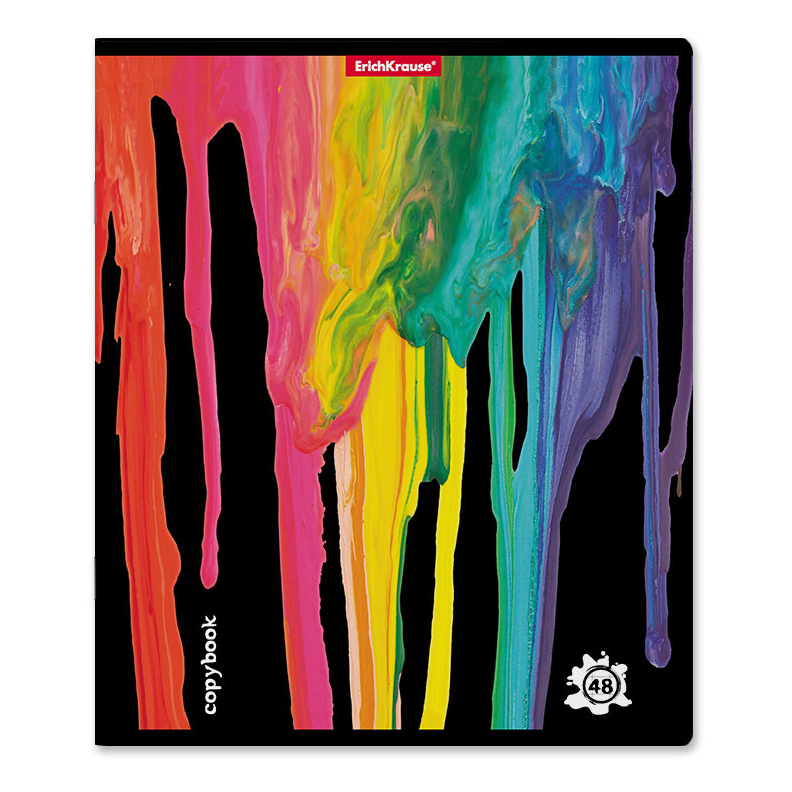 

Тетрадь общая ErichKrause Color Drips 48 листов A5+ в клетку