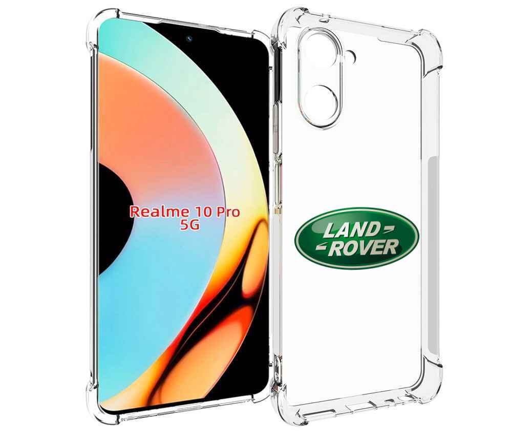 

Чехол бампер MyPads land-rover-3 для Realme 10 Pro противоударный, Прозрачный, Tocco
