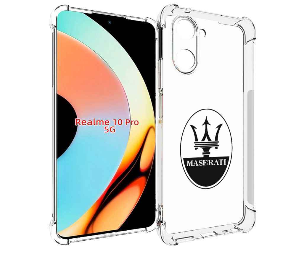 

Чехол бампер MyPads maserati-мазерати-4 для Realme 10 Pro против..., Прозрачный, Tocco