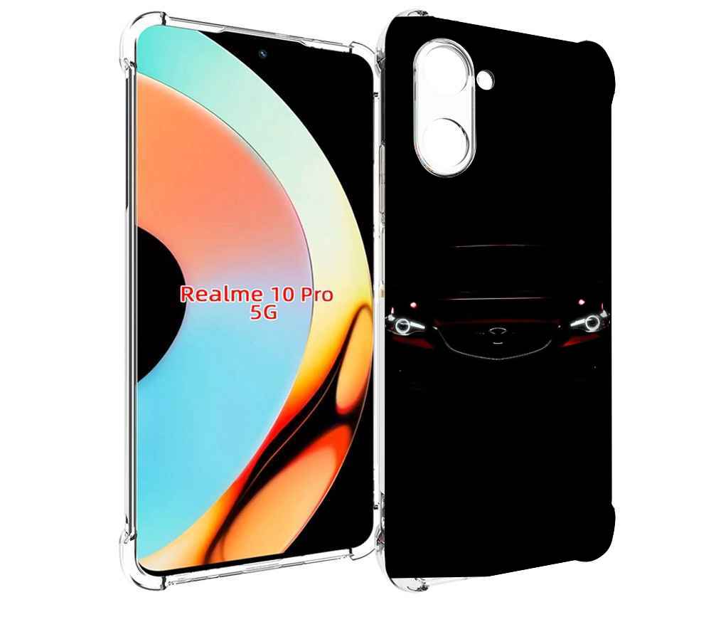 

Чехол бампер MyPads mazda мазда 2 мужской для Realme 10 Pro прот..., Прозрачный, Tocco