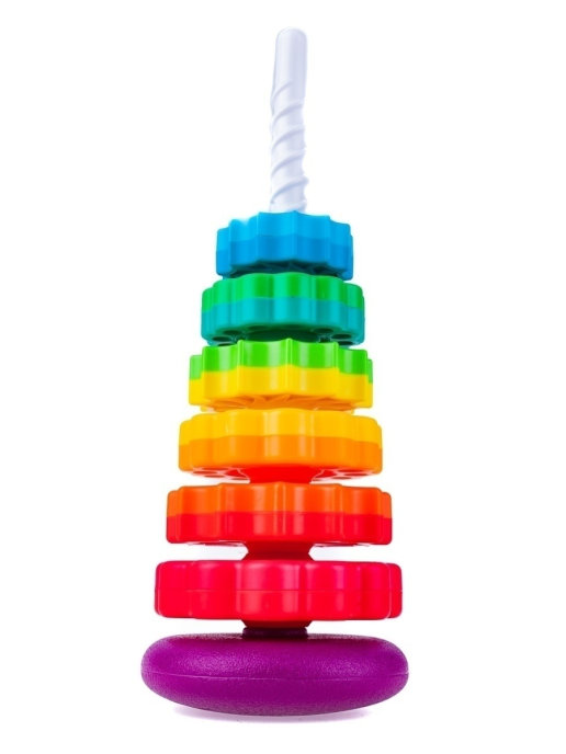 

Логическая игра Rainbow Tower Радужная пирамидка, ES56306