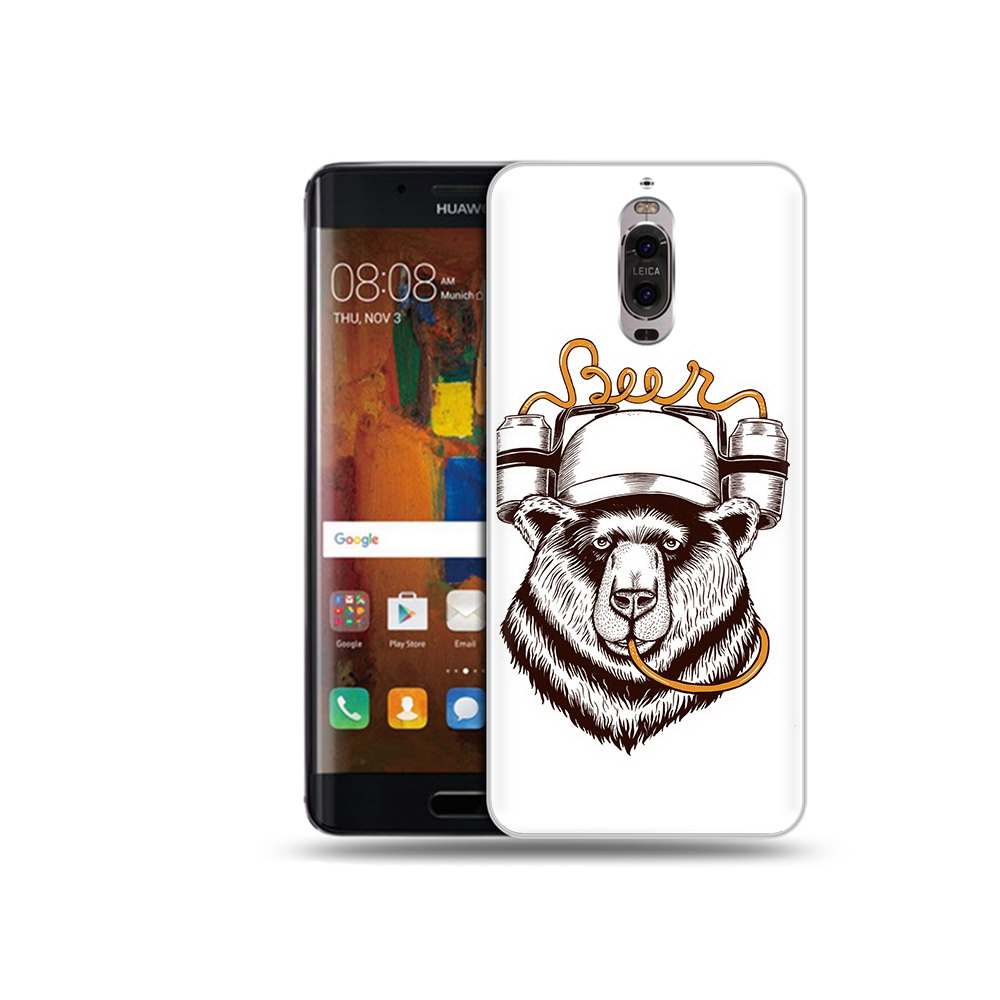 Чехол MyPads Tocco для Huawei Mate 9 Pro пивной медведь (PT50613.55.538)