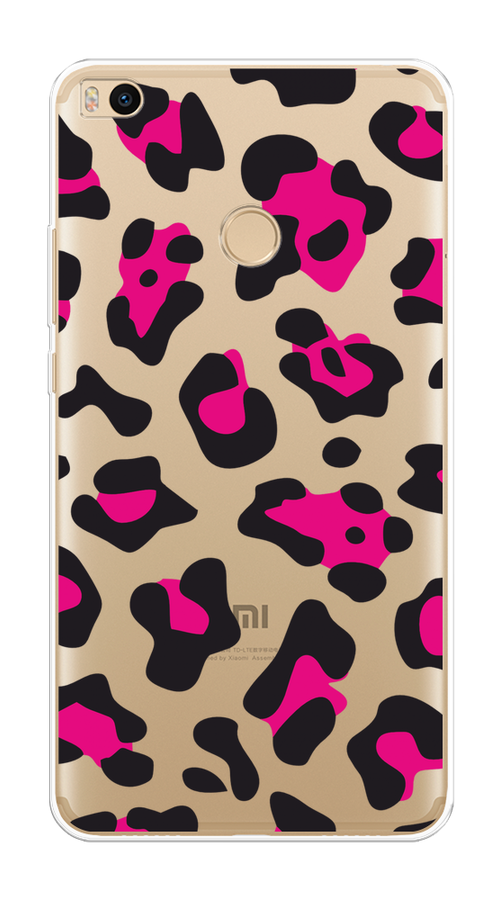 

Чехол на Xiaomi Mi Max 2 "Pink cow spots", Черный;розовый, 32150-1