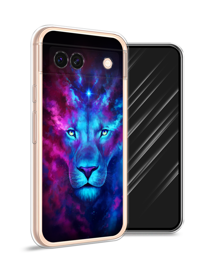 

Чехол Awog на Google Pixel 8A "Космический лев", Голубой, 271750-1